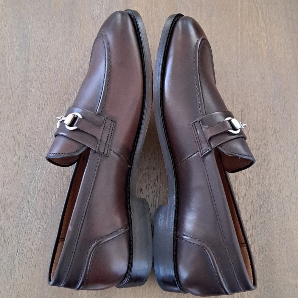 Allen Edmonds Randolph Bit Loafer - Color: Espresso Leather - Size: Men 11 E - Picture 6 of 10